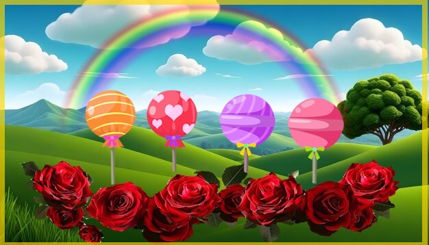 Roses+Lollipops