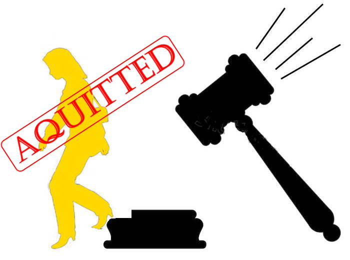 aquitted